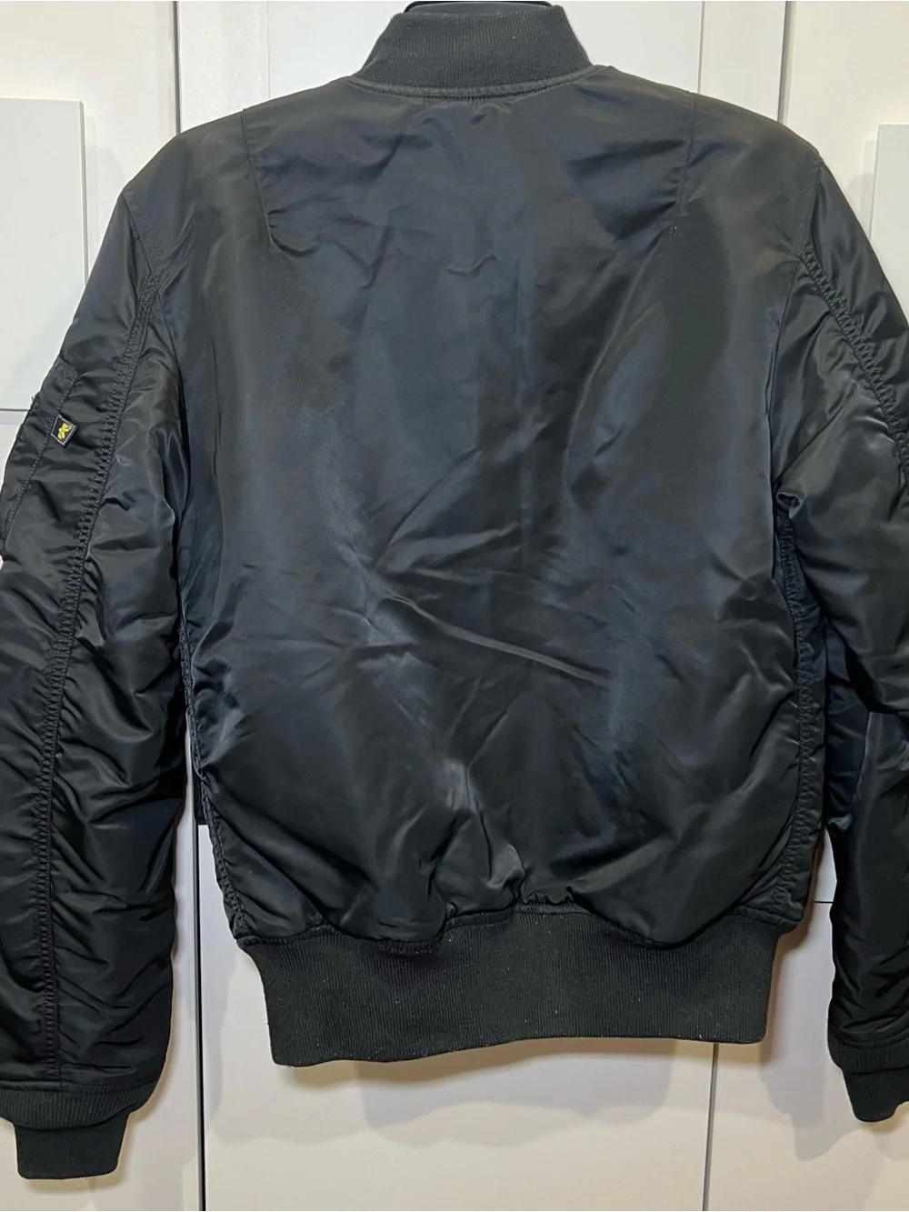 Alpha Industries MA-1 BOMBER JACKET SLIM FIT - Black